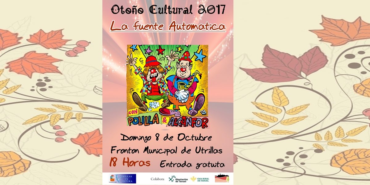 Cartel La Fuente Automática Otoño Cultural web 2