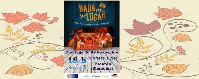 Cartel Nada en su lugar web