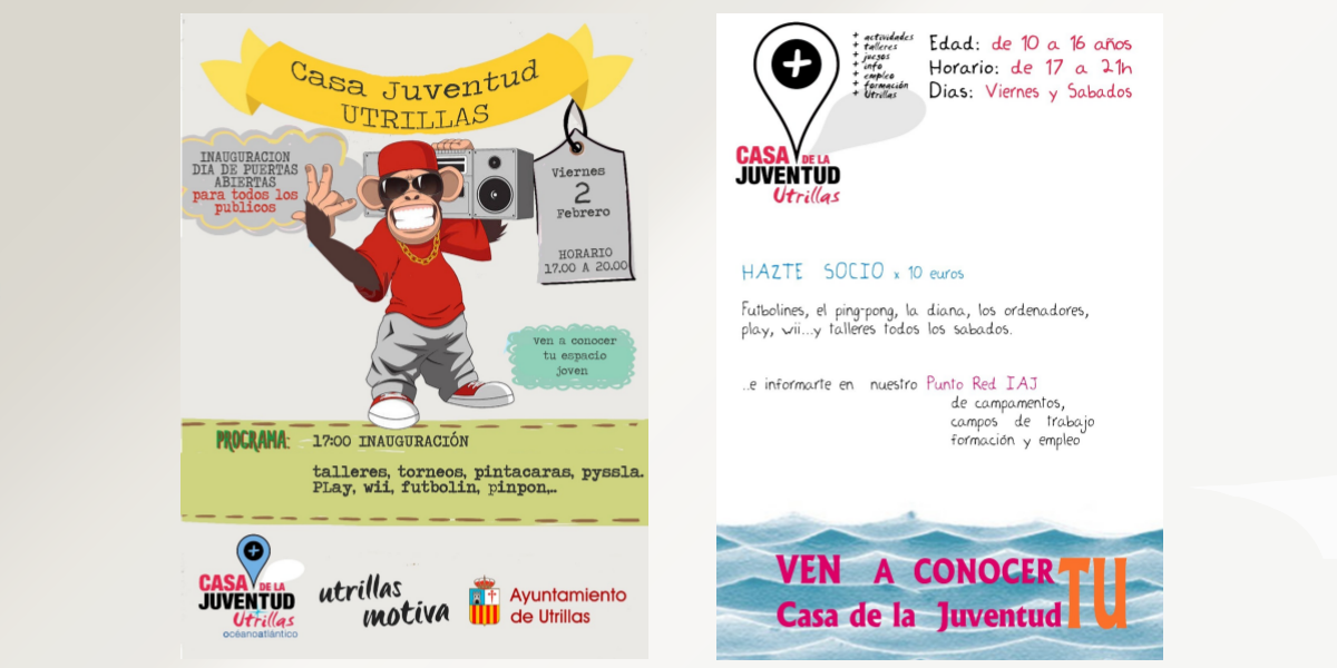 Casa Juventud Utrillas web