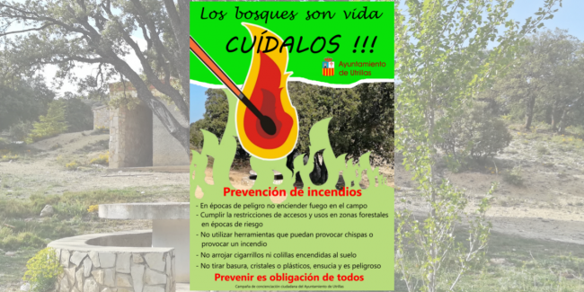 Cartel prevención de incendios 2018 web